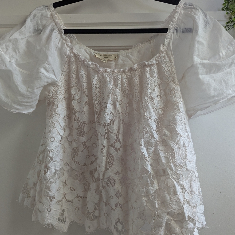 White Lace Top
